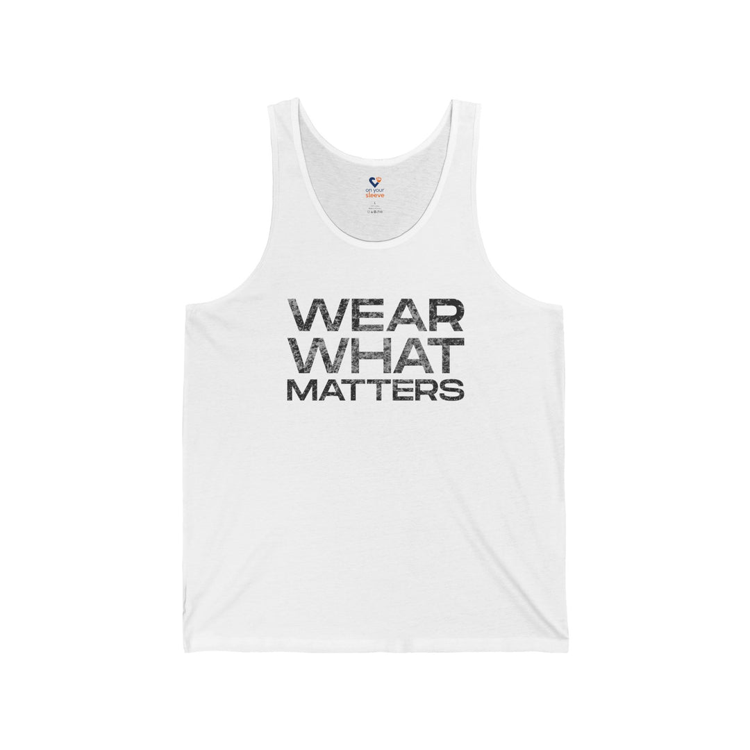 Wear What Matters - Mental Health Awareness Unisex Tank Top