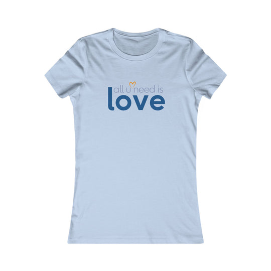 All You Need Is Love - Awareness Graphic Tee for Her