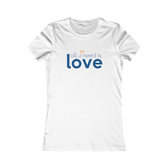 All You Need Is Love - Awareness Graphic Tee for Her