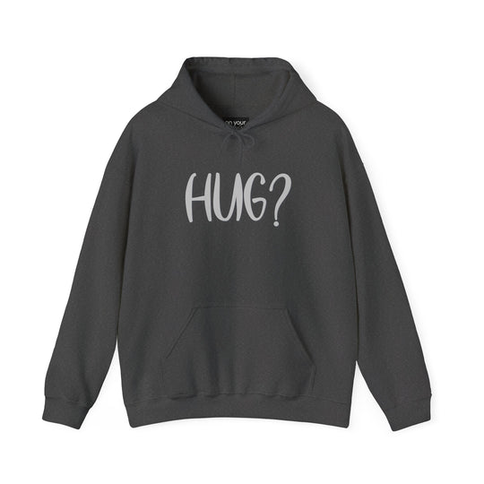 Cozy Hug Hoodie Jacket, Feel the Comfort and Good Vibes Sweatshirt