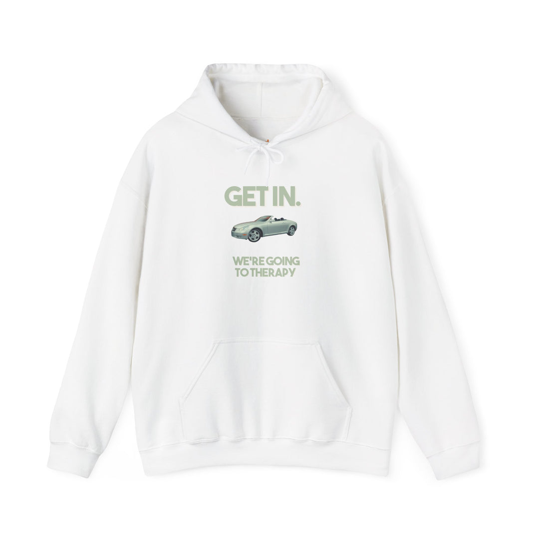 Hop in, We're Going to Therapy Hoodie, Normalize Therapy Sweatshirt