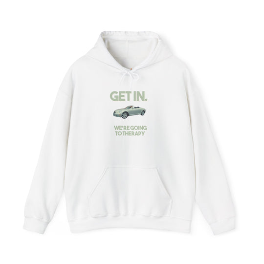 Hop in, We're Going to Therapy Hoodie, Normalize Therapy Sweatshirt