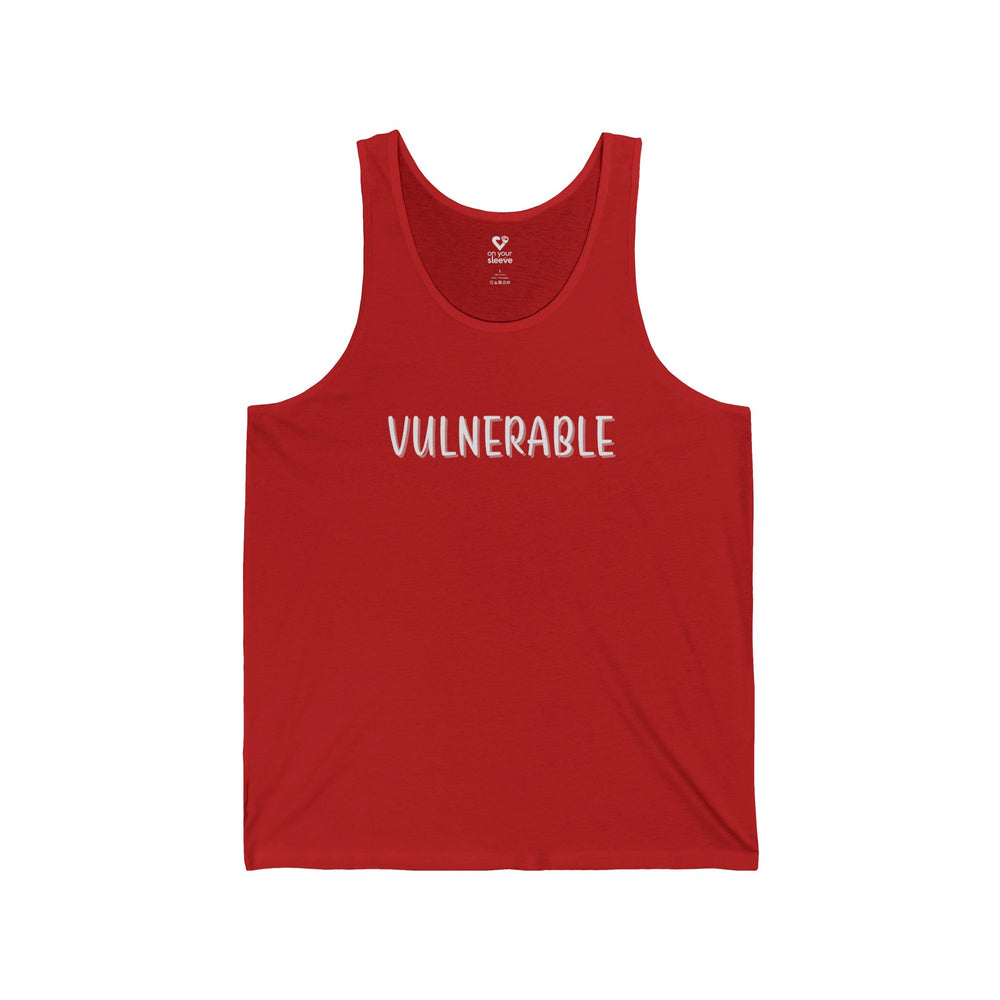 Vulnerable - Mental Health Awareness Unisex Tank Top