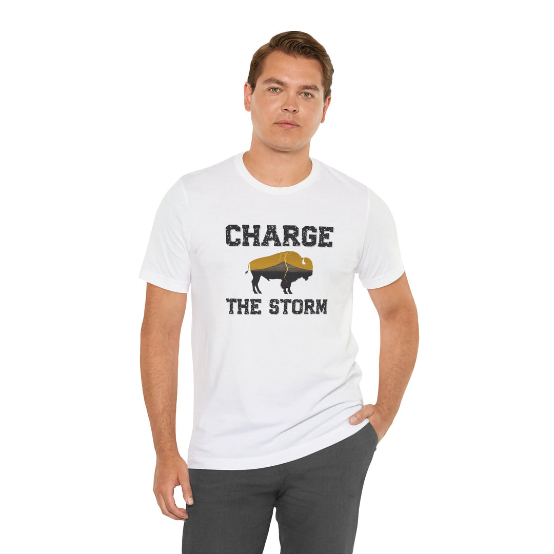 Charge The Storm T-shirt - a powerful reminder to lead with empathy and strength.