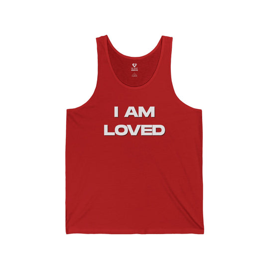 I AM LOVED - Mental Health Awareness Unisex Tank Top