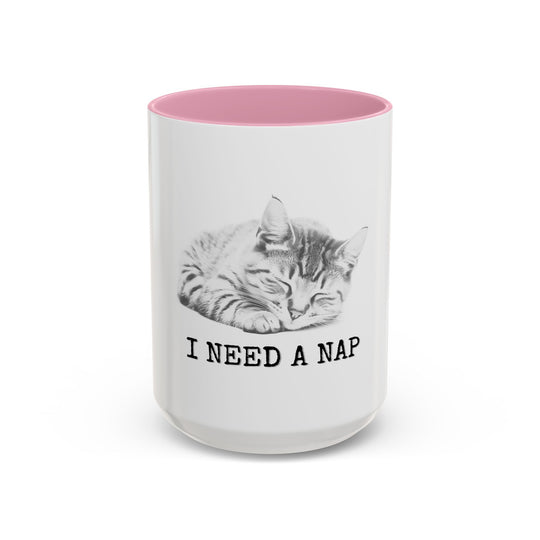 I Need a Nap – Cat Edition – ORCA Coatings Ceramic Mug