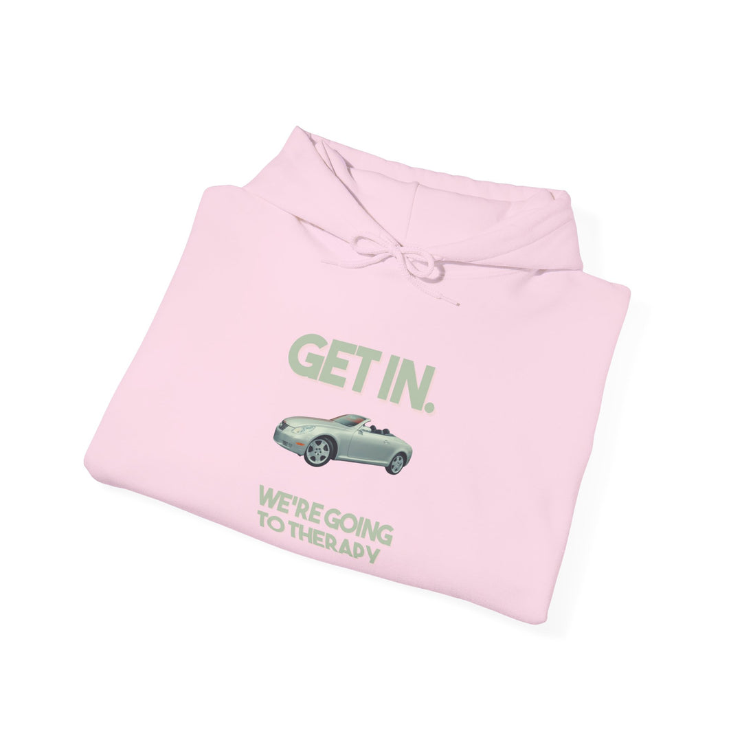 Hop in, We're Going to Therapy Hoodie, Normalize Therapy Sweatshirt