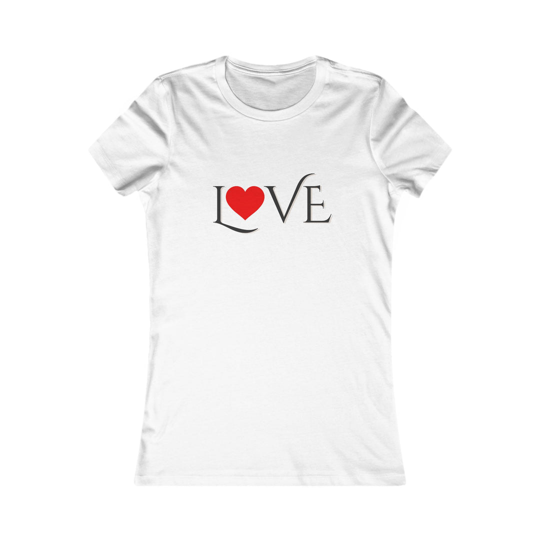 LOVE, Minimalist Empowerment Tee for Women