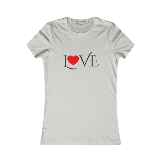 LOVE, Minimalist Empowerment Tee for Women