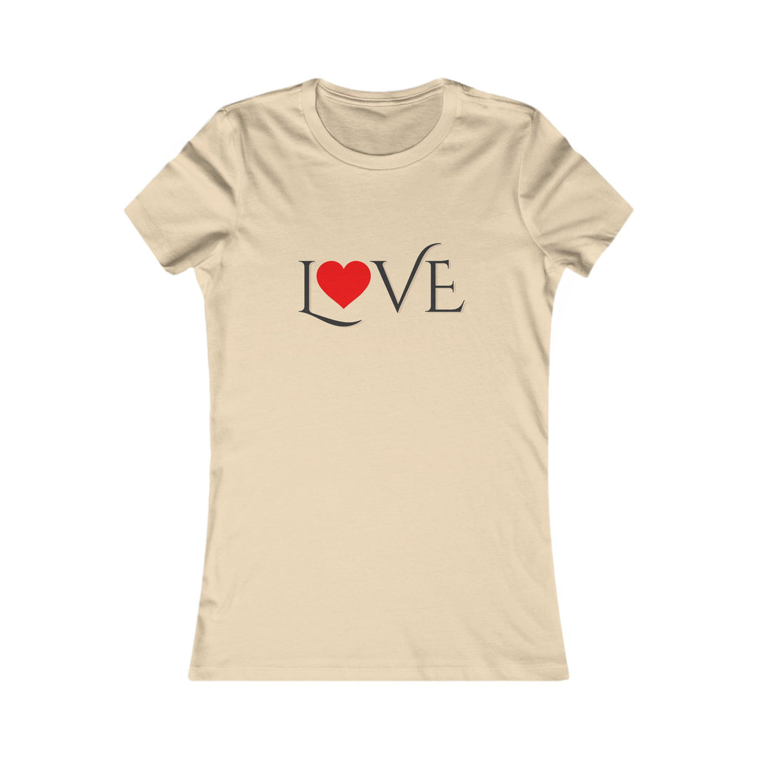 LOVE, Minimalist Empowerment Tee for Women