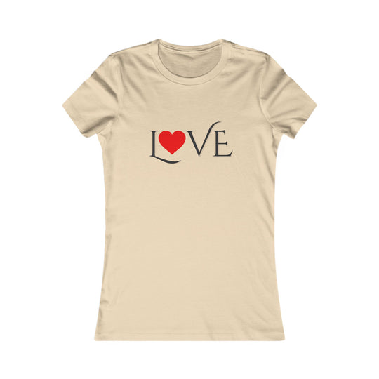 LOVE, Minimalist Empowerment Tee for Women