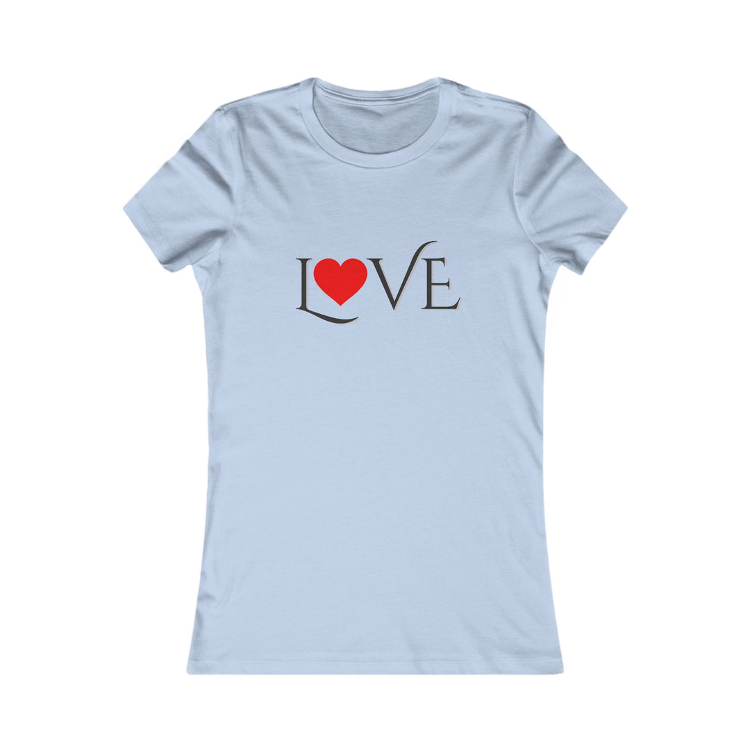 LOVE, Minimalist Empowerment Tee for Women