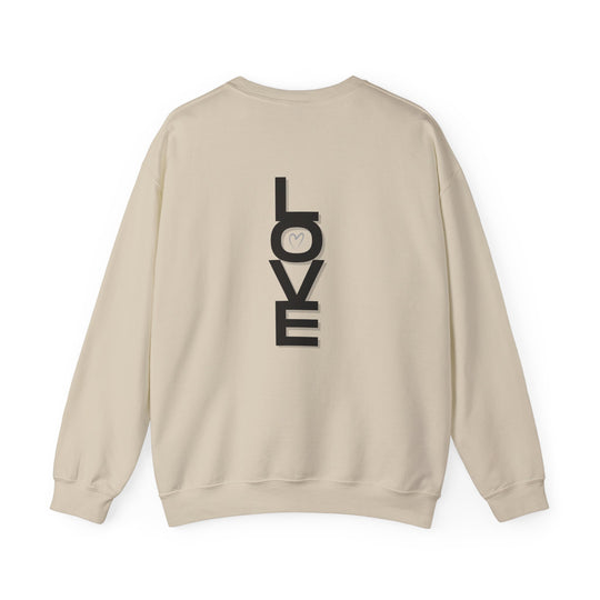 LOVE Crew Neck, Heartfelt Mental Health Awareness Sweatshirt