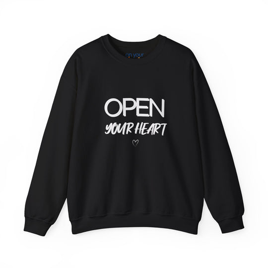 Open Your Heart Crew Neck, Gentle Strength Emotional Awareness