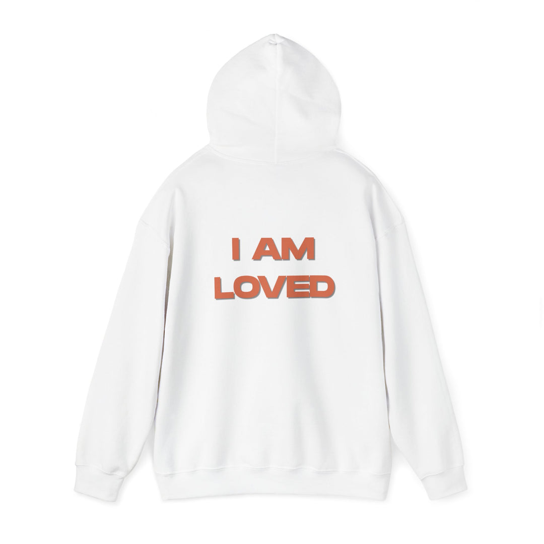 I AM LOVED Hoodie Jacket, Positive Affirmation and Self-Love Comfort