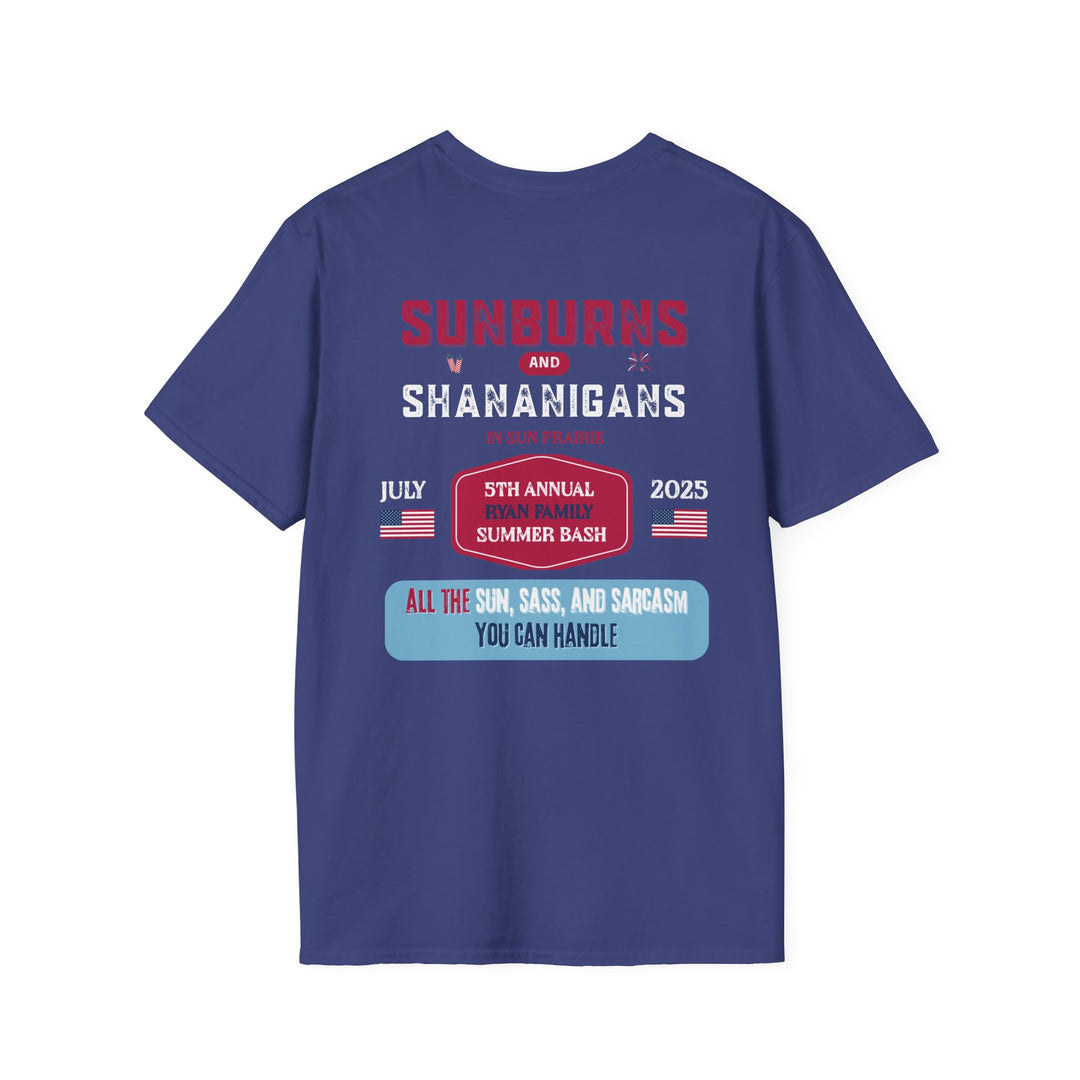 Ryan Family Summer Bash T-Shirt - July 2025