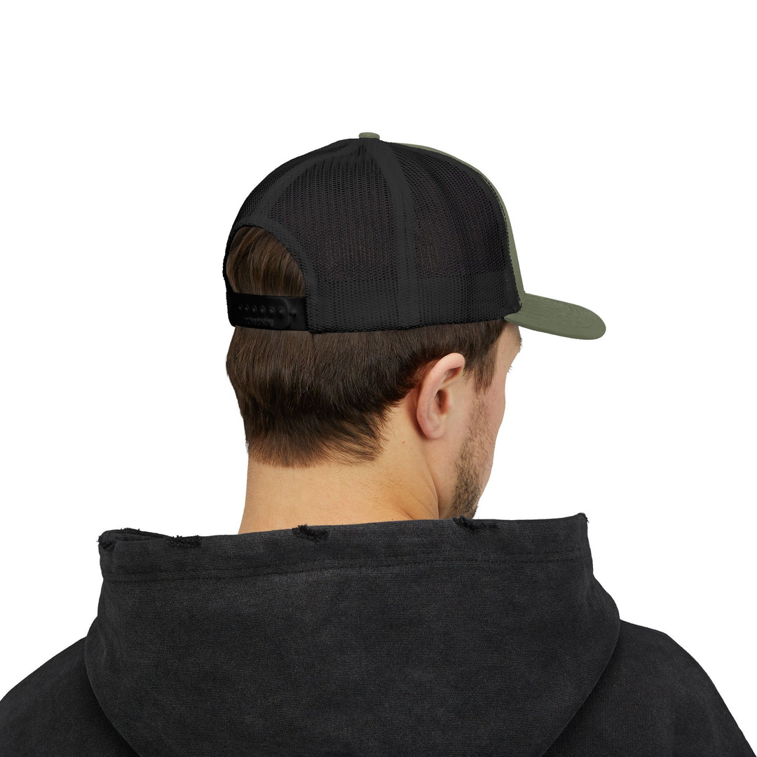 Be The Light - Trucker Hat - Leave Your Mark on Others | Snapback Trucker Cap | Outdoor Adventure Hat, Gift for Nature Lovers, Casual Style, Everyday Wear, Camping Accessory