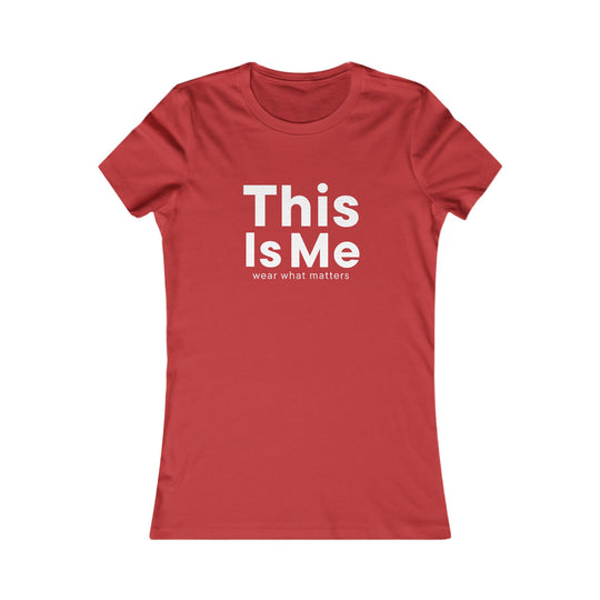This Is Me, Empowering Self-Acceptance Tee for Women