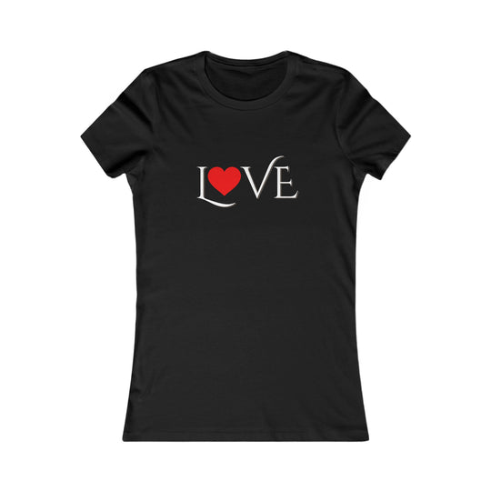 LOVE, Minimalist Empowerment Tee for Women