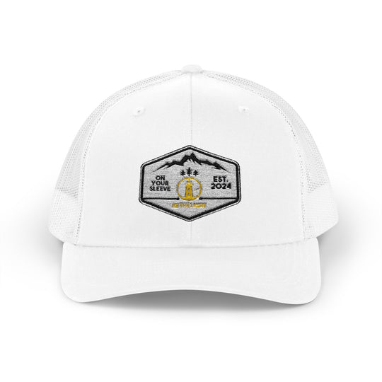 Be The Light - Trucker Hat - Leave Your Mark on Others | Snapback Trucker Cap | Outdoor Adventure Hat, Gift for Nature Lovers, Casual Style, Everyday Wear, Camping Accessory
