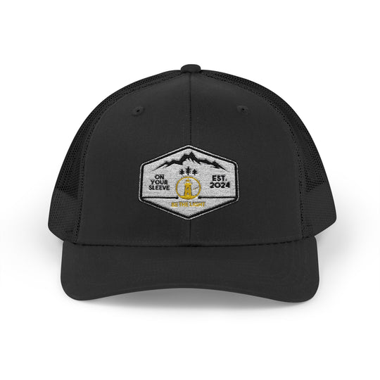 Be The Light - Trucker Hat - Leave Your Mark on Others | Snapback Trucker Cap | Outdoor Adventure Hat, Gift for Nature Lovers, Casual Style, Everyday Wear, Camping Accessory