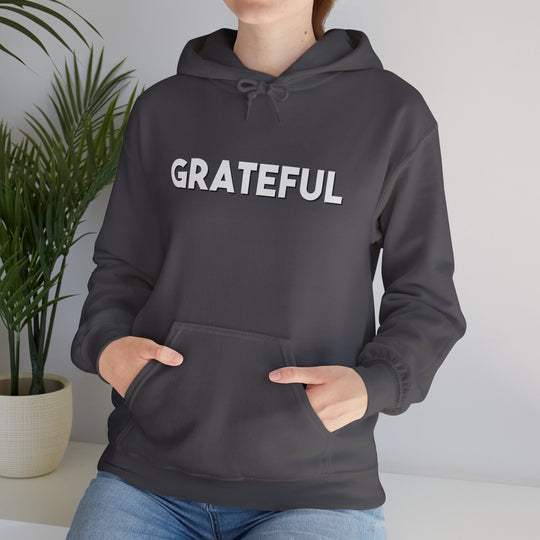 Grateful Hoodie, Gratitude and Grounded Mental Health Apparel