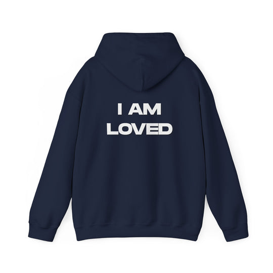 I AM LOVED Hoodie Jacket, Positive Affirmation and Self-Love Comfort