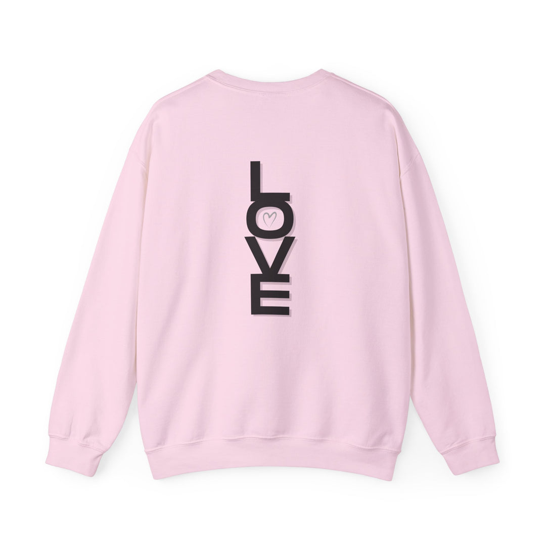 LOVE Crew Neck, Heartfelt Mental Health Awareness Sweatshirt