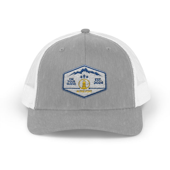Be The Lighthouse - Trucker Hat - Leave Your Mark on Others | Snapback Trucker Cap | Outdoor Adventure Hat, Gift for Nature Lovers, Casual Style, Everyday Wear, Camping Accessory