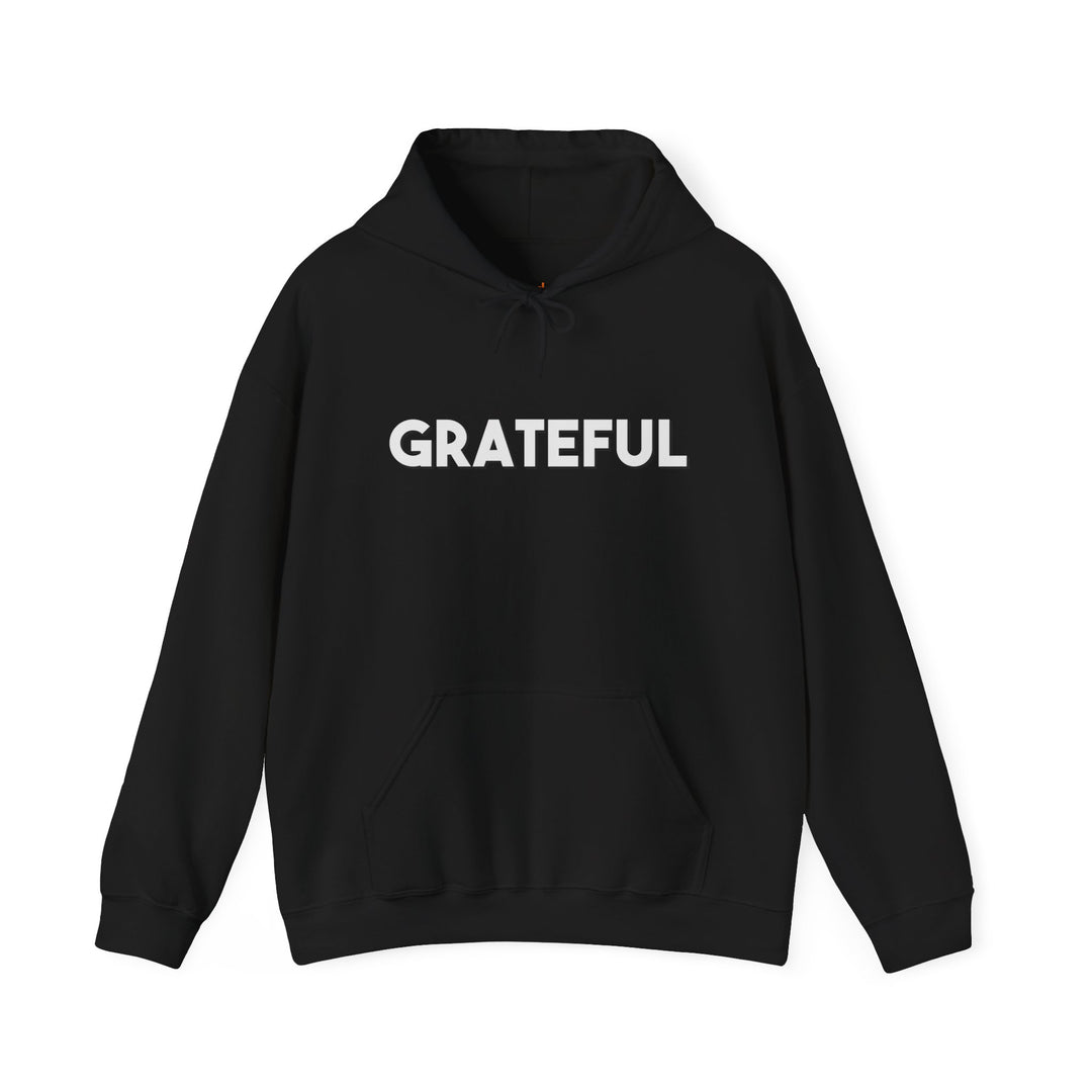 Grateful Hoodie, Gratitude and Grounded Mental Health Apparel
