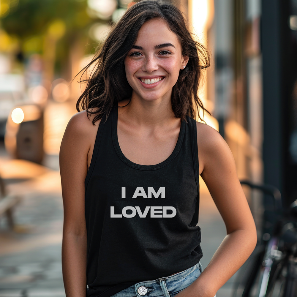 I AM LOVED - Mental Health Awareness Unisex Tank Top