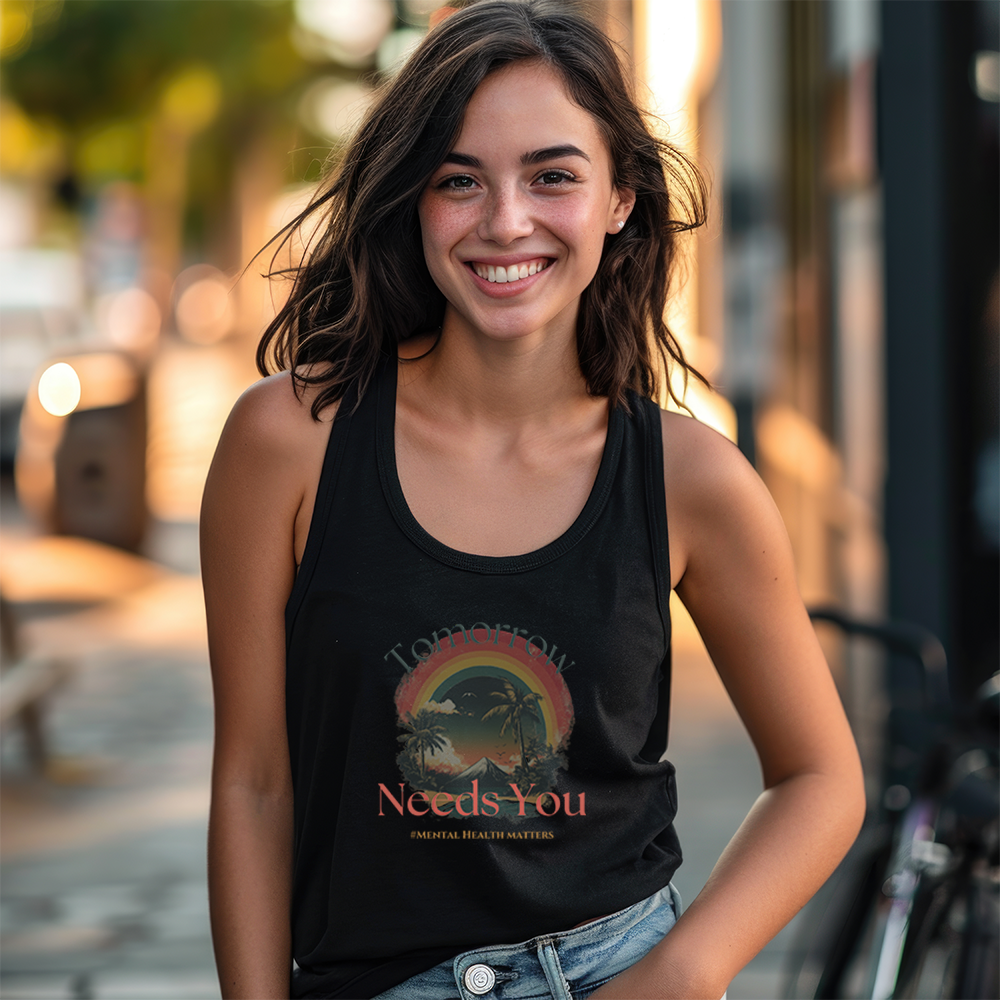 Tomorrow Needs You - Mental Health Awareness Unisex Tank Top
