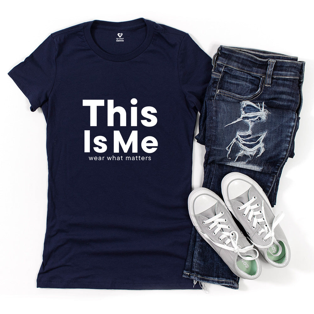 This Is Me, Empowering Self-Acceptance Tee for Women
