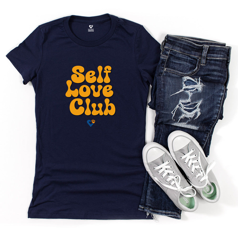 Self Love Club, Empowering Affirmation Tee for Women