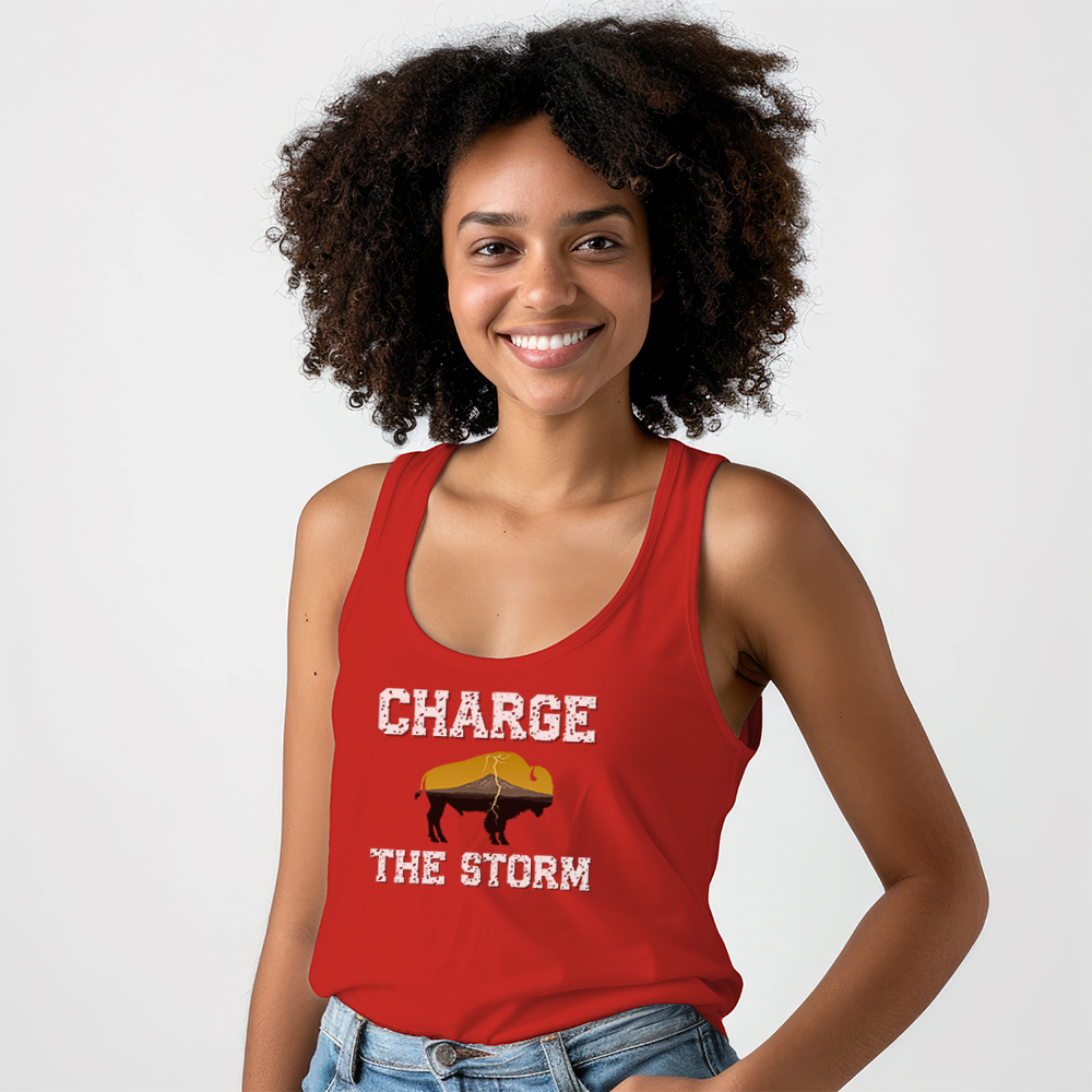 Charge The Storm, Mental Health Awareness Unisex Tank Top