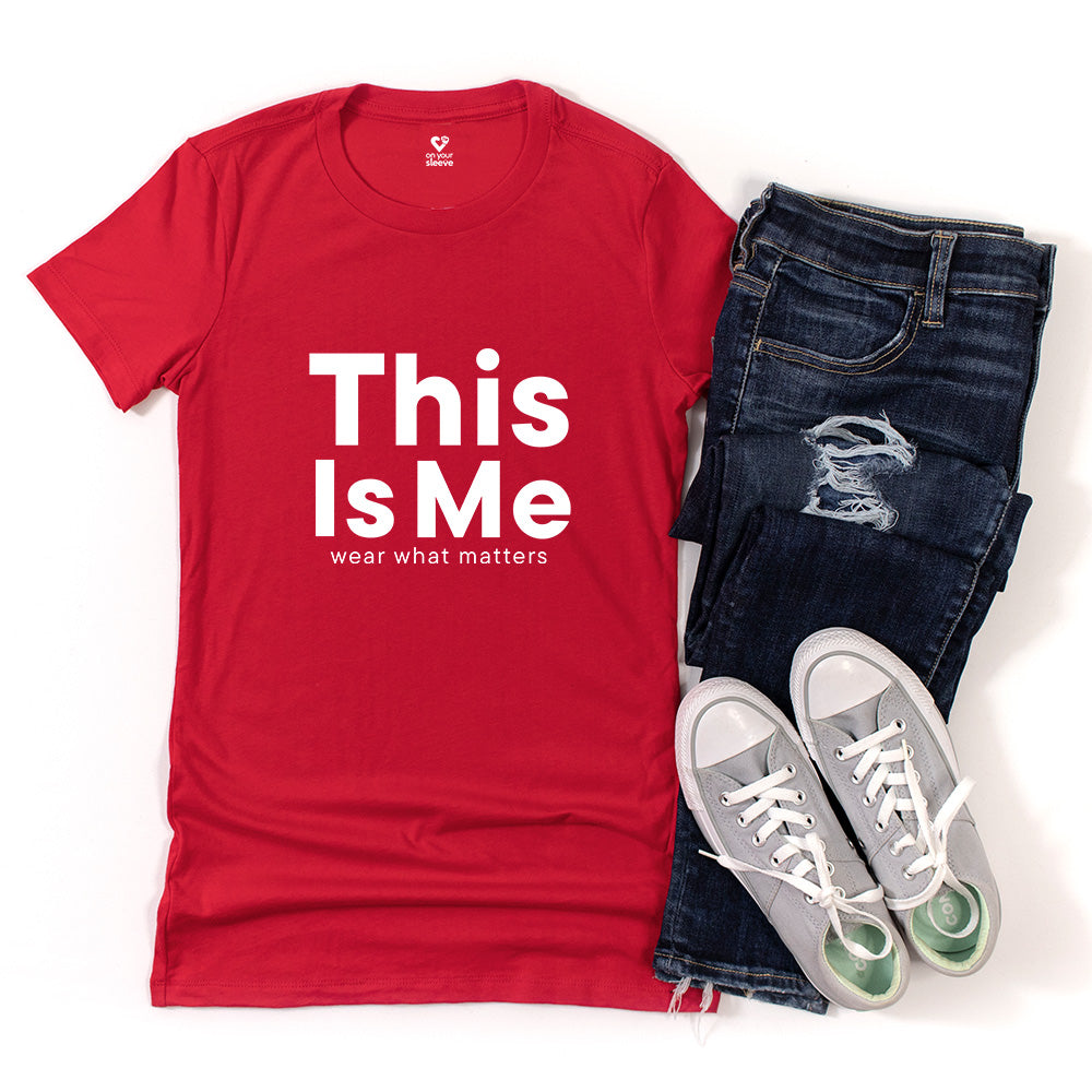 This Is Me, Empowering Self-Acceptance Tee for Women