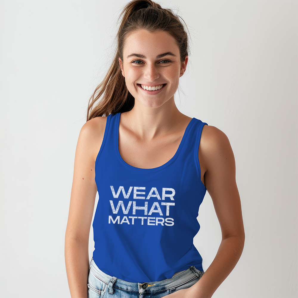 Wear What Matters - Mental Health Awareness Unisex Tank Top