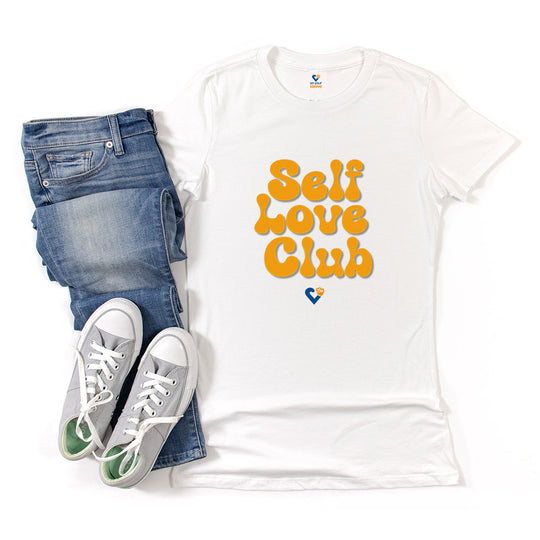 Self Love Club, Empowering Affirmation Tee for Women