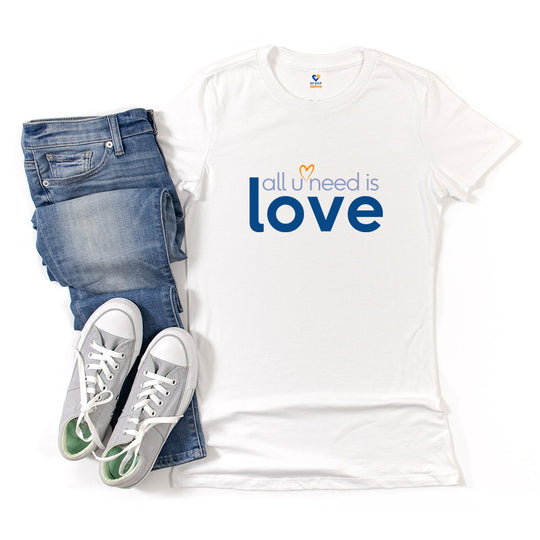 All You Need Is Love - Awareness Graphic Tee for Her