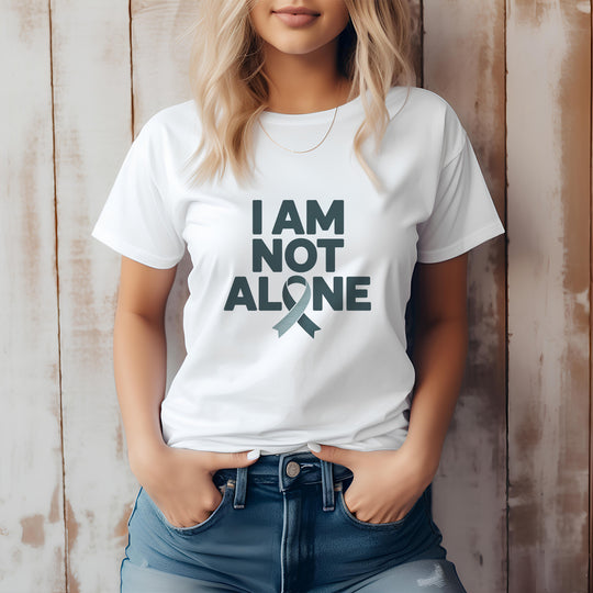 I AM NOT ALONE. Community Support T-shirt