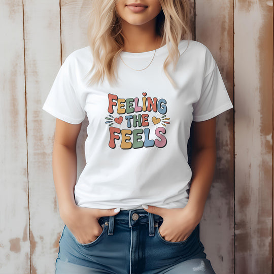 Feeling All the Feels T-Shirt - Mental Health Advocacy Tee