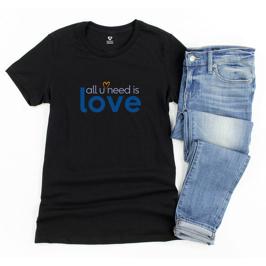All You Need Is Love - Awareness Graphic Tee for Her