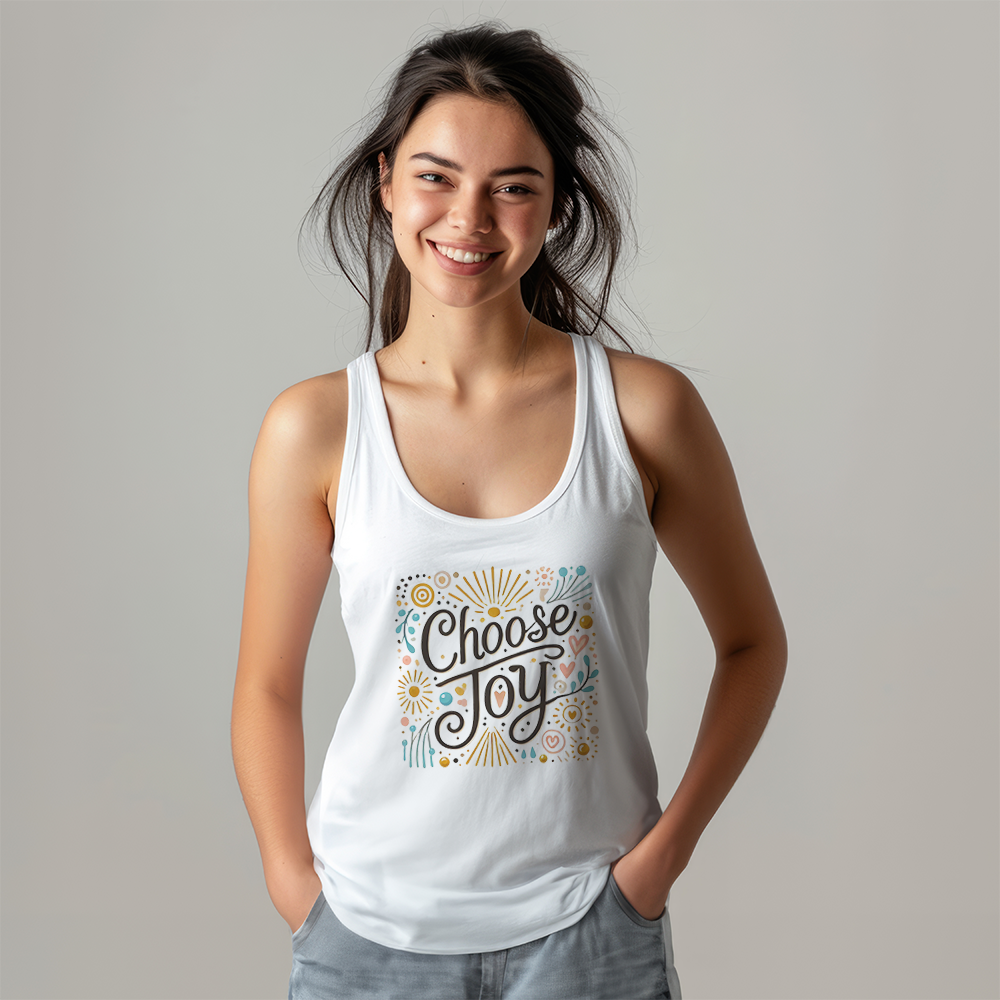 Choose Joy - Mental Health Awareness Unisex Tank Top