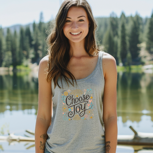 Choose Joy - Mental Health Awareness Unisex Tank Top