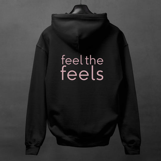 Feeling the Feels Comfort Hoodie Jacket, Soft Relaxed Fit Outerwear
