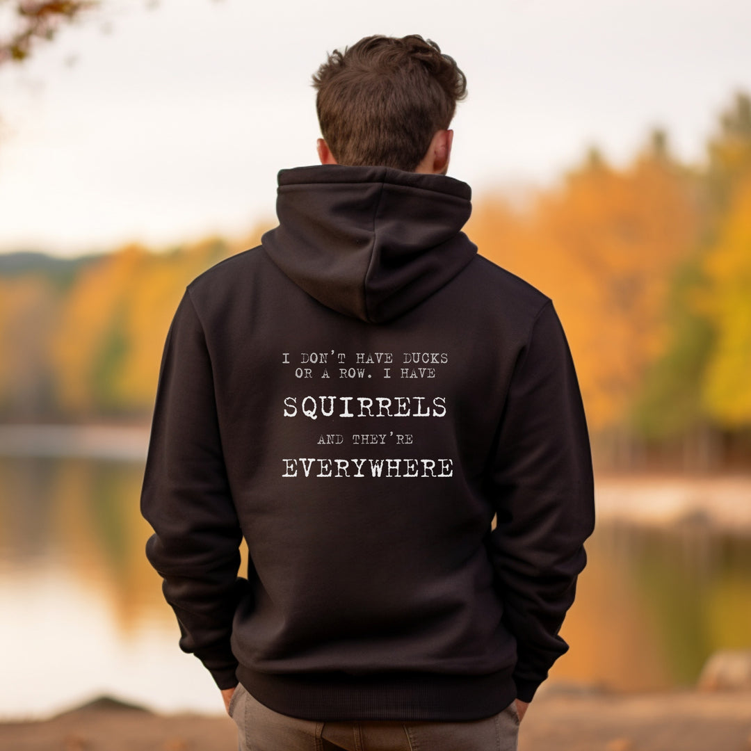Funny Chaos Humor Hoodie Jacket, Unconventional Statement Outerwear