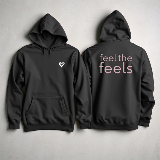 Feeling the Feels Comfort Hoodie Jacket, Soft Relaxed Fit Outerwear