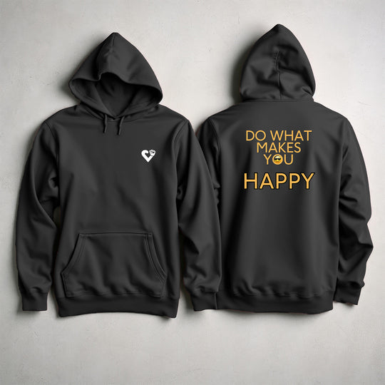 Do What Makes You Happy Hoodie, Inspirational Quote Jacket
