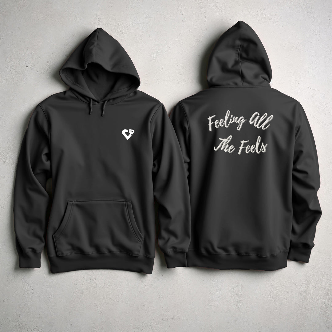 Feeling the Feels Comfort Hoodie Jacket, Soft Relaxed Fit Outerwear
