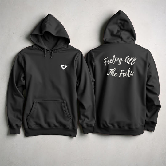 Feeling the Feels Comfort Hoodie Jacket, Soft Relaxed Fit Outerwear